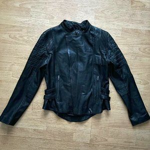 Bod & Christensen Black 100% Leather Jacket